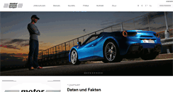 Desktop Screenshot of motorpresse.de